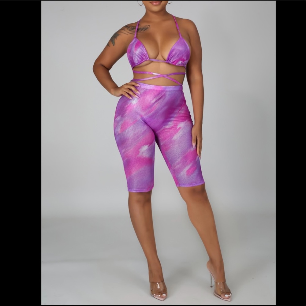 Purple Swim Set